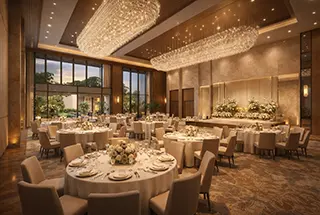 Banquet Hall at Runwal Meadows