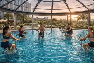 Aqua Gym at Runwal Meadows